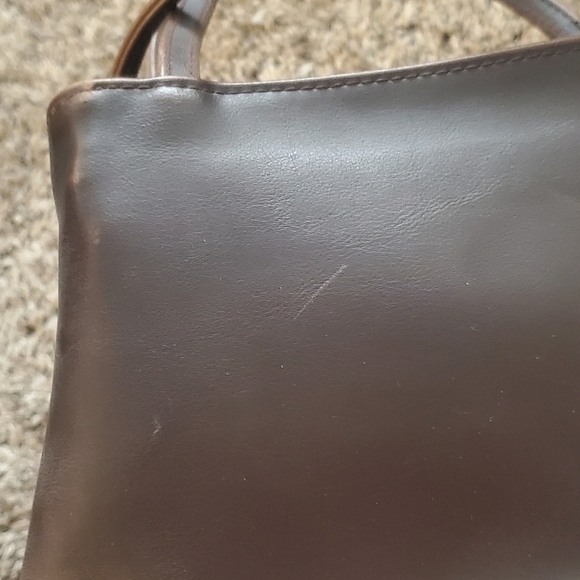 Bundle Only:Liz Claiborne Faux Leather Purse Brown Small Shoulder Crossbody.#6 - Picture 9 of 14